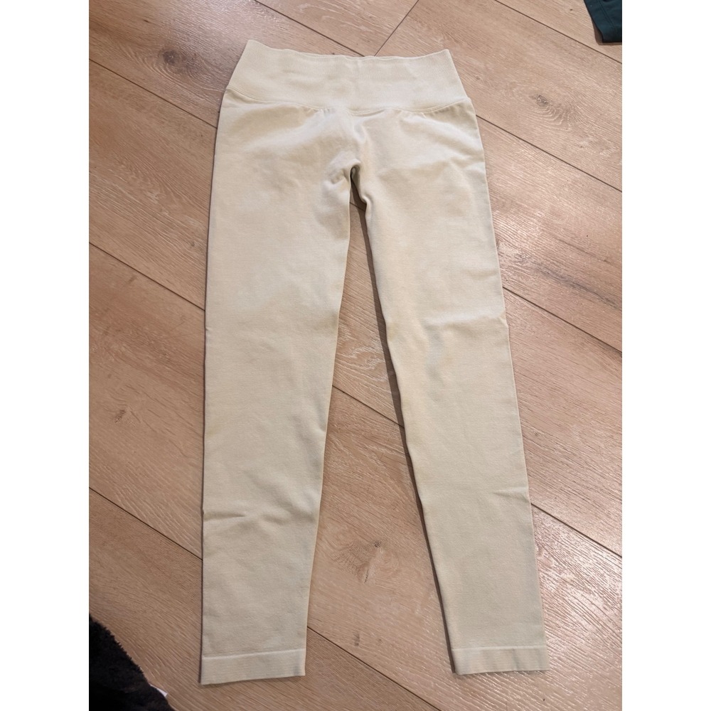 Buffbunny Collection Seamless High Waisted Leggings Light Green Medium